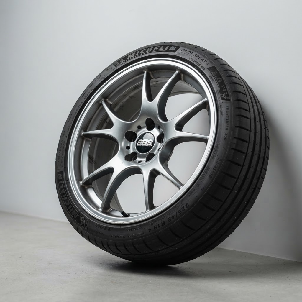 18" Alloy Wheel & Tire